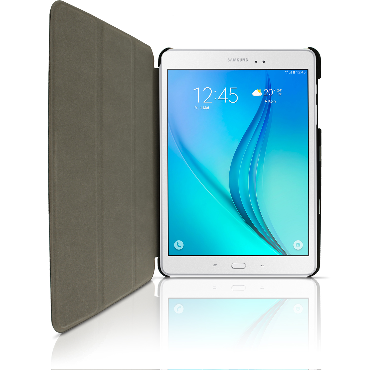 PU Cuero Funda Smart Cover Para Samsung Galaxy Tab A 9 7 T550 Carcasa